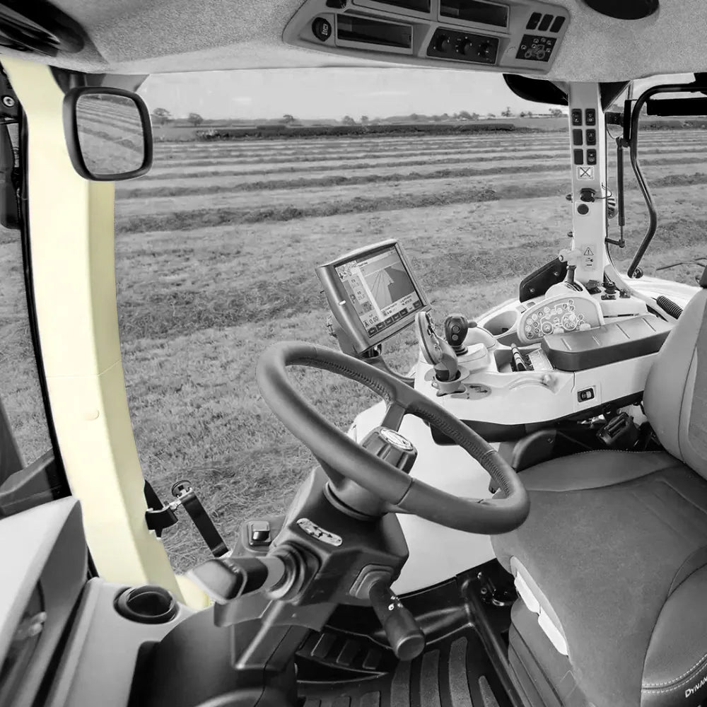 New Holland T5 AC/DC Horizon cab right A-pillar – CabGear cab identification